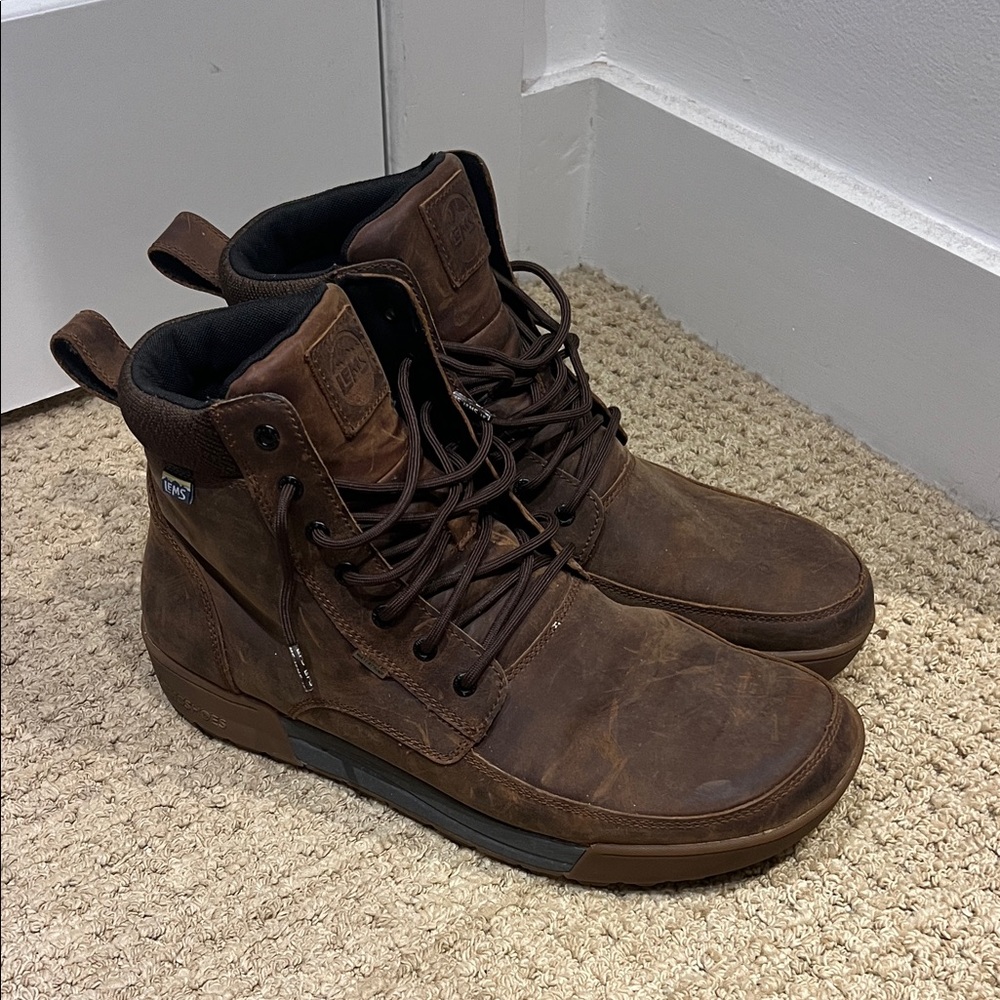 Lems Waterproof Leather Men's Boots 15